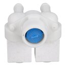 LUTH Premium Profi Parts Magnetventil 2-Fach 180° 12mmø kompatibel mit Beko 2466302002 Bluparts in Waschmaschine