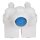LUTH Premium Profi Parts Magnetventil 2-Fach 180° 12mmø kompatibel mit Beko 2466302002 Bluparts in Waschmaschine