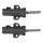 LUTH Premium Profi Parts Kohlen Set für Sole Motor kompatibel mit Bauknecht C00114885 Bluparts in Waschmaschine Waschtrockner 2stk