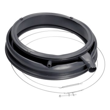LUTH Premium Profi Parts Türmanschette mit Spannringen kompatibel mit Bosch 20007281 für Waschmaschine