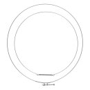 LUTH Premium Profi Parts Türmanschette mit Spannringen kompatibel mit Bosch 20007281 für Waschmaschine