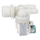 Magnetventil 2fach 180° 11,5mm+14,0mmø Passend für Zanussi 1249471051 in Waschmaschine