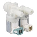 LUTH Premium Profi Parts Magnetventil 2fach 180° 11,5mm+14,0mmø kompatibel mit Zanussi 1249471051 in Waschmaschine