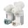 LUTH Premium Profi Parts Magnetventil 2fach 180° 11,5mm+14,0mmø kompatibel mit Zanussi 1249471051 in Waschmaschine