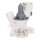 LUTH Premium Profi Parts Ablaufpumpe mit Kopf Sieb Kompatibel mit Candy 43041796 Hanyu B12-6a für Waschmaschine