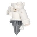 LUTH Premium Profi Parts Ablaufpumpe mit Kopf Sieb kompatibel mit Candy 43041796 Bluparts in Waschmaschine Waschtrockner
