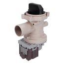 Ablaufpumpe mit Pumpenkof Und Sieb 0024000406c Haier Candy/ Hoover 49124594 für Waschmaschine