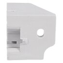 LUTH Premium Profi Parts Abdeckkappe links für Gehäusedeckel Kompatibel mit Candy 49127127 0020207487 an Waschmaschine