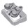 LUTH Premium Profi Parts Tastenkappe 2-Fach Kompatibel mit Candy 41035329 für Waschmaschine