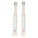 LUTH Premium Profi Parts Stoßdämpfer Montagesatz Kompatibel mit Candy 49038418 für Waschmaschine