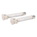 LUTH Premium Profi Parts Stoßdämpfer Montagesatz Kompatibel mit Candy 49038418 für Waschmaschine