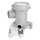 LUTH Premium Profi Parts Ablaufpumpe mit Kopf Sieb kompatibel mit Gorenje 663437 Leili Bpx2-328l für Waschmaschine