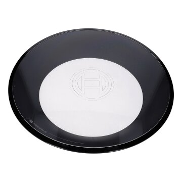 LUTH Premium Profi Parts Fensterrahmen Schwarz kompatibel mit Bosch 11063871 für Waschmaschine