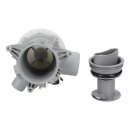 Ablaufpumpe mit Kopf Sieb Bauknecht C00912660 für Waschmaschine