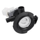LUTH Premium Profi Parts Ablaufpumpe mit Kopf Sieb kompatibel mit Bauknecht 481073071153 Bluparts in Waschmaschine Toplader