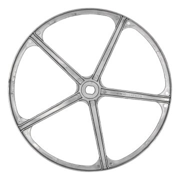 LUTH Premium Profi Parts Riemenscheibe kompatibel mit Midea 12338100000150 für Waschmaschine