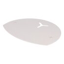 LUTH Premium Profi Parts Abdeckung (weiß) Kompatibel mit Ecovacs 201-L001-0038 für Staubsauger-Roboter