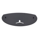 LUTH Premium Profi Parts Abdeckung (schwarz) Kompatibel mit Ecovacs 201-L001-0039 für Staubsauger-Roboter