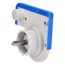 LUTH Premium Profi Parts Rollenendabdeckung Kompatibel mit Ecovacs 201-2417-23C1 für Staubsauger-Roboter