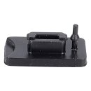 LUTH Premium Profi Parts Abdeckung (schwarz) Kompatibel mit Ecovacs 201-L001-0080 für Staubsauger-Roboter