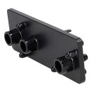 LUTH Premium Profi Parts Abdeckung (schwarz) Kompatibel mit Ecovacs 201-L001-0085 für Staubsauger-Roboter