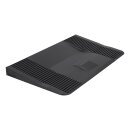 LUTH Premium Profi Parts Ablage Schale (schwarz) Kompatibel mit Ecovacs 201-L001-0106 für Staubsauger-Roboter