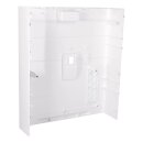 LUTH Premium Profi Parts Abdeckung (weiß) Kompatibel mit Ecovacs 201-F002-0050 für Staubsauger-Roboter