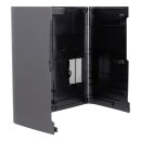 LUTH Premium Profi Parts Abdeckung (schwarz) Kompatibel mit Ecovacs 201-L001-0078 für Staubsauger-Roboter