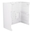 LUTH Premium Profi Parts Abdeckung (weiß) Kompatibel mit Ecovacs 201-L001-0077 für Staubsauger-Roboter