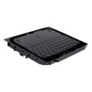 LUTH Premium Profi Parts Sockel der Station (schwarz) Kompatibel mit Ecovacs 201-2425-10C4 für Staubsauger-Roboter