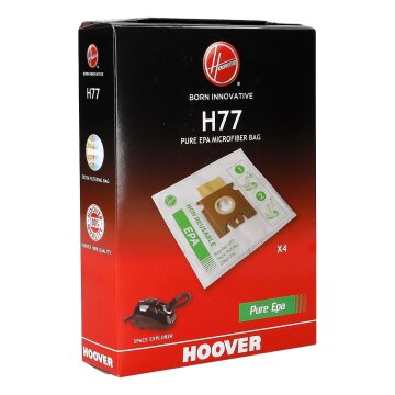 LUTH Premium Profi Parts Filterbeutel Kompatibel mit HOOVER 35601734 H77 PureEpa für Staubsauger 4Stk