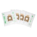 LUTH Premium Profi Parts Filterbeutel Kompatibel mit HOOVER 35601734 H77 PureEpa für Staubsauger 4Stk