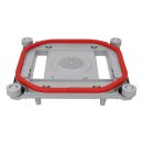 LUTH Premium Profi Parts Fensterreiniger-Chassis Kompatibel mit Ecovacs 201-Q002-0021 für Fensterreinigungsroboter