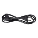 LUTH Premium Profi Parts Stromkabel schwarz Kompatibel...