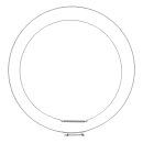 LUTH Premium Profi Parts Fenstermanschette Kompatibel mit BOSCH 20007285 für Waschmaschine