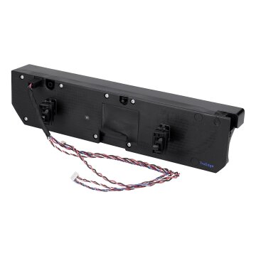 LUTH Premium Profi Parts Walzenwischer (schwarz) Kompatibel mit Ecovacs 201-L001-0012 für Staubsauger-Roboter