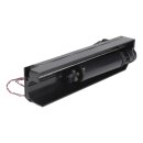 LUTH Premium Profi Parts Walzenwischer (schwarz) Kompatibel mit Ecovacs 201-L001-0012 für Staubsauger-Roboter
