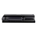 LUTH Premium Profi Parts Walzenwischer (schwarz) Kompatibel mit Ecovacs 201-L001-0012 für Staubsauger-Roboter