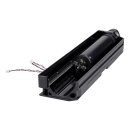 LUTH Premium Profi Parts Walzenwischer (schwarz) Kompatibel mit Ecovacs 201-L001-0012 für Staubsauger-Roboter