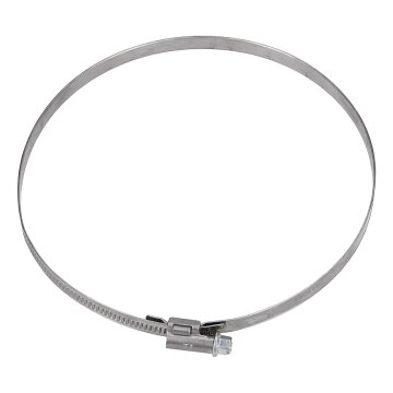 LUTH Premium Profi Parts Kompatibel mit Schlauchschelle 130-150mmØ W2 Chromstahl 1Stk