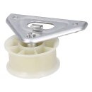 LUTH Premium Profi Parts Kompatibel mit Bauknecht Spannrolle mit Halter Bauknecht C00728616 für Trockner