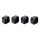 LUTH Premium Profi Parts Fuss Kompatibel mit BOSCH 10006097 für Herd 4Stk