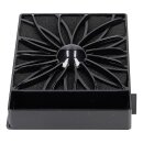 LUTH Premium Profi Parts Filterschwamm (schwarz) Kompatibel mit Ecovacs 201-L001-0102 für Staubsauger-Roboter
