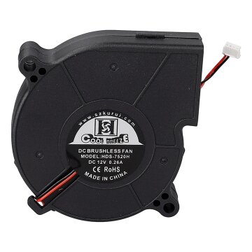 LUTH Premium Profi Parts Ventilator Kompatibel mit Ecovacs 201-L001-0096 für Staubsauger-Roboter