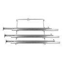 Vollauszug 3-fach 4/3, Paar, für pyrolyse (Plasmabeschichtet), Max. 15 kg NEFF 17001816 für Backofen