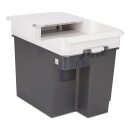 LUTH Premium Profi Parts Schmutzwasserbehälter (weiß) Kompatibel mit Ecovacs 201-L001-0092 für Staubsauger-Roboter