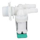 LUTH Premium Profi Parts Magnetventil 2-fach 180° 10,5mmØ Kompatibel mit SIEMENS 10031357 für Waschmaschine