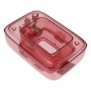 LUTH Premium Profi Parts Dekontaminationsbehälter (Rot) Kompatibel mit Ecovacs 201-2478-18B4 für Staubsauger-Roboter