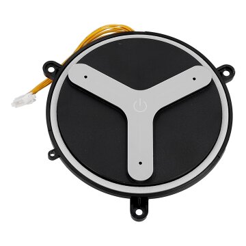 LUTH Premium Profi Parts AUTO Touch Taste Kompatibel mit Ecovacs 201-2515-0052 für Staubsauger-Roboter
