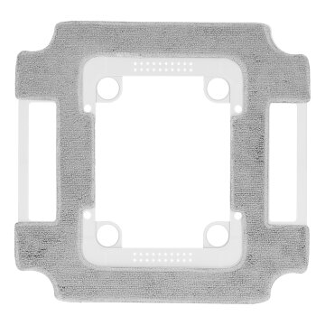 LUTH Premium Profi Parts Wischpad + Halter | 201-J001-0072 für Fensterreinigungsroboter | Original Kompatibel mit Ecovacs